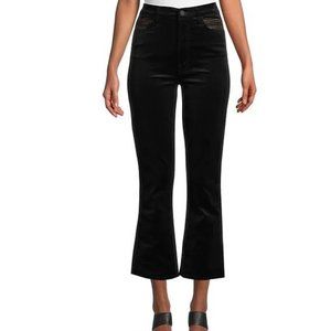 Mother The Smooth Hustler Velvet Ankle Pants Sz 28
